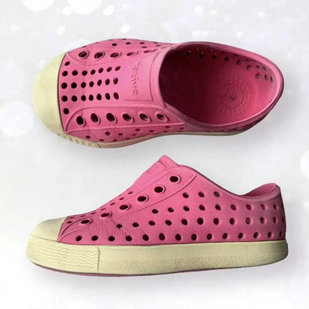 Native Jefferson Pink Sneaker Sandals